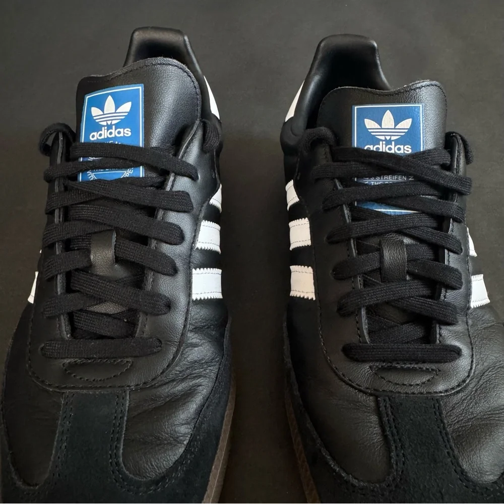 Adidas Samba OG Shoes Core Black / Cloud White / Gum Size 12 Men - Picture 8 of 12